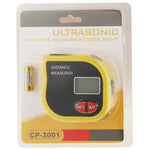 CP-3001 Ultraschall-Entfernungsmesser Laserpunkt mit 1m Maßband