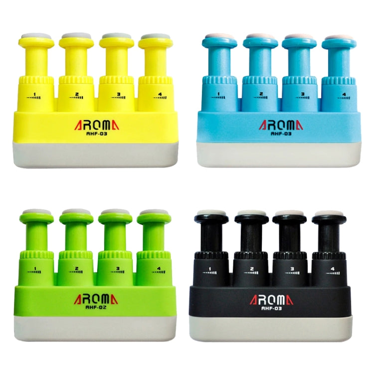 AROMA AHF-03 Hand-Finger-Trainer Erweiterung, AROMA AHF-03 (Schwarz), AROMA AHF-03 (Grün), AROMA AHF-03 (Blau), AROMA AHF-03 (Gelb)