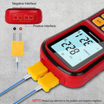 BENETECH GM1312 2,4 Zoll LCD-Bildschirm Thermoelement-Thermometer misst J,K,T,E,N und R Typ, Messbereich: -50~300°C