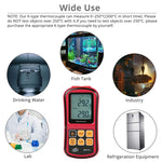 BENETECH GM1312 2,4 Zoll LCD-Bildschirm Thermoelement-Thermometer misst J,K,T,E,N und R Typ, Messbereich: -50~300°C