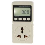 BENETECH GM86 LCD-Anzeige MAX 10A Mikro-Leistungsmesser Energiemessgerät, EU-Stecker