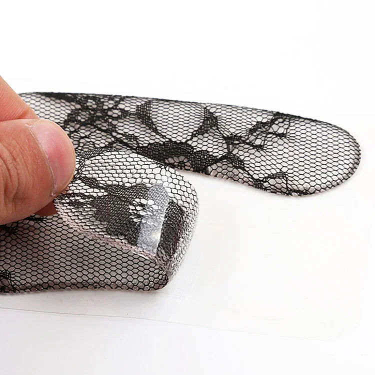 5 Paar High-Heel-Schuhe Verschleißfeste Fersenpolster, zufällige Farblieferung