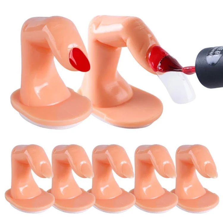 DIY Acryl Übungs-Fingermodell Nagelkunst-Übungsnägel-Trainings-Display-Tool (5 Stück pro Packung, der Preis gilt für 5 Stück)