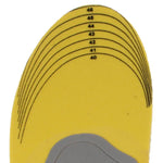 Elastische orthopädische Einlegesohlen zur Fußgewölbestütze für Sportschuhe, Dämpfung für Herren, Größe: 40-46