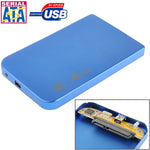 2,5 Zoll SATA HDD Externes Gehäuse, Größe: 126mm x 75mm x 13mm, SATA (Schwarz), SATA (Silber), SATA (Blau), SATA (Rot)