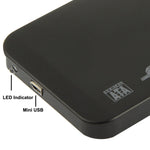2,5 Zoll SATA HDD Externes Gehäuse, Größe: 126mm x 75mm x 13mm, SATA (Schwarz), SATA (Silber), SATA (Blau), SATA (Rot)