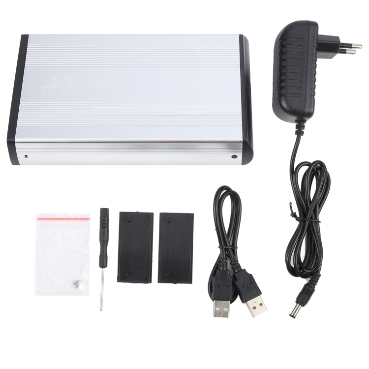 3,5 Zoll HDD Externes Gehäuse, Unterstützt IDE Festplatte, EU-Stecker, IDE (EU-Stecker), IDE (UK-Stecker)