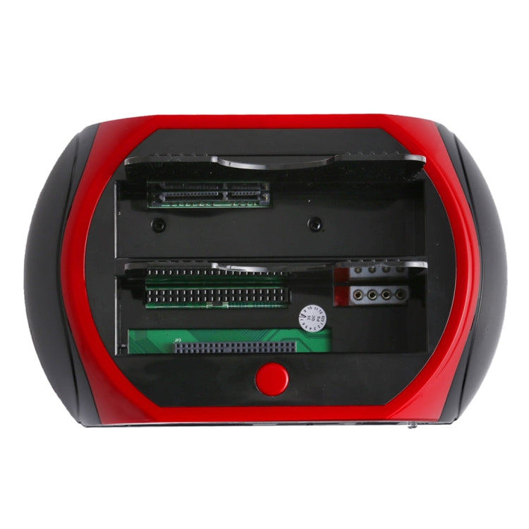 All-in-1 Dual 2,5 Zoll/3,5 Zoll SATA/IDE HDD Dockingstation mit Kartenleser & Hub