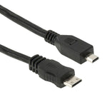 30cm Mini HDMI Stecker zu Micro HDMI Stecker Adapterkabel, Micro HDMI Stecker, Länge: 30cm