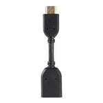 10cm HDMI 19-poliger Stecker zu HDMI 19-polige Buchse (AM-AF) Verbindungsadapterkabel, HDMI AM zu AF