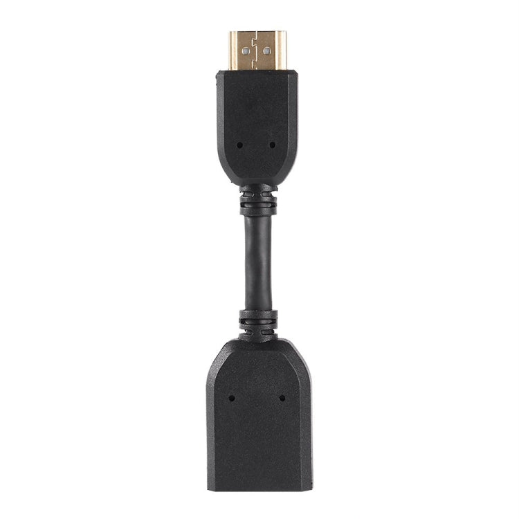 10cm HDMI 19-poliger Stecker zu HDMI 19-polige Buchse (AM-AF) Verbindungsadapterkabel, HDMI AM zu AF