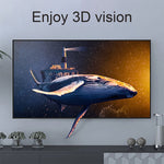 Version 1.4, Vergoldetes 19 Pin HDMI Stecker zu HDMI Stecker Spiralkabel, Unterstützt 3D / Ethernet, Länge: 60cm (verlängerbar bis 2m), HDMI AM zu AM
