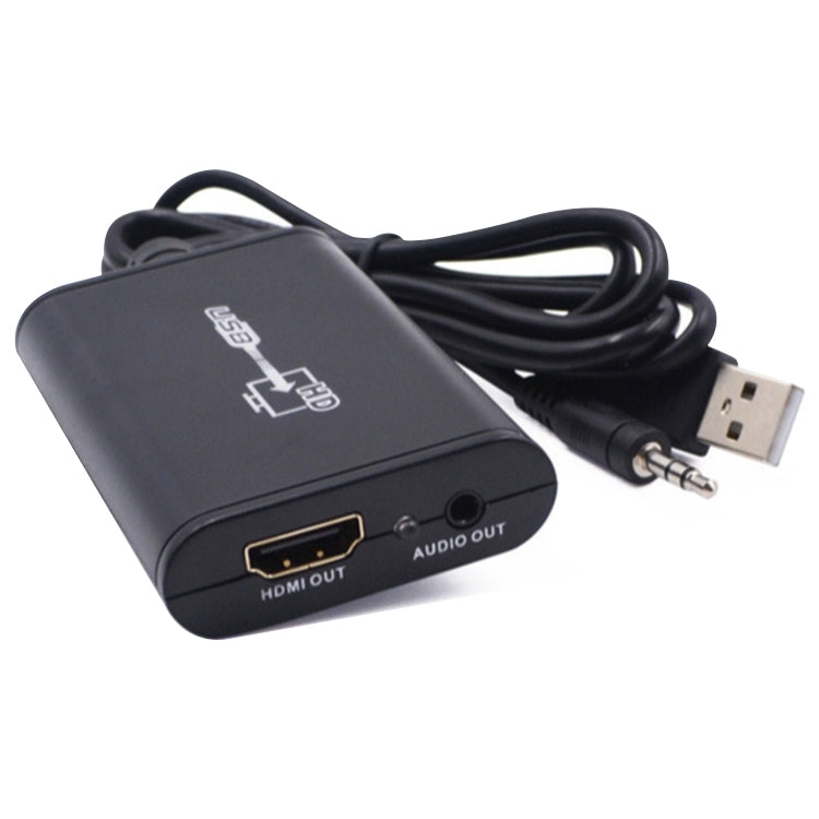 USB 2.0 zu HDMI HD Video Adapter für HDTV, unterstützt Full HD 1080P, USB 2.0