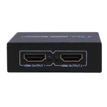 V1.4 1x2 Mini HDMI Verstärker Verteiler, unterstützt 3D & Full HD 1080P, V1.4