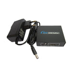 V1.4 1x2 Mini HDMI Verstärker Verteiler, unterstützt 3D & Full HD 1080P, V1.4