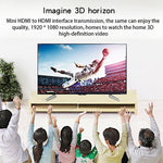 V1.4 1x2 Mini HDMI Verstärker Verteiler, unterstützt 3D & Full HD 1080P, V1.4