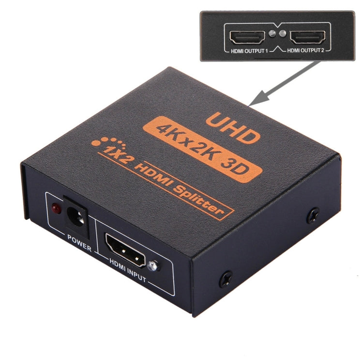 FY1409E Mini V1.3 UHD 4K x 2K 3D 1 x 2 HDMI Verteiler, HDMI V1.3