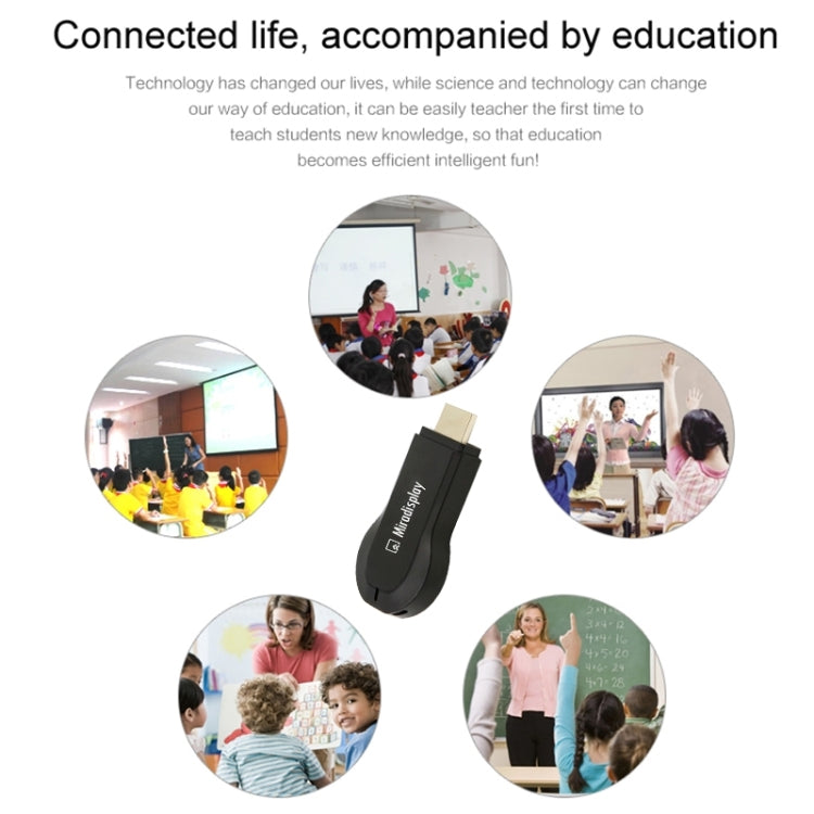 Miradisplay WiFi HDMI Display Dongle / Miracast Airplay DLNA Display Empfänger Dongle