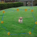 W-227 Elektrisches Zaunsystem mit Schockhalsband für Haustiere (Hunde, Katzen), W-227