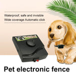 W-227 Elektrisches Zaunsystem mit Schockhalsband für Haustiere (Hunde, Katzen), W-227