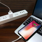 Original US-Steckdosen-USB-Ladegerät