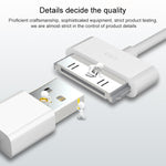 2m 30 Pin Daten-Synchronisationskabel für iPhone 4 & 4S, iPhone 3GS / 3G, iPad 3 / iPad 2 / iPad