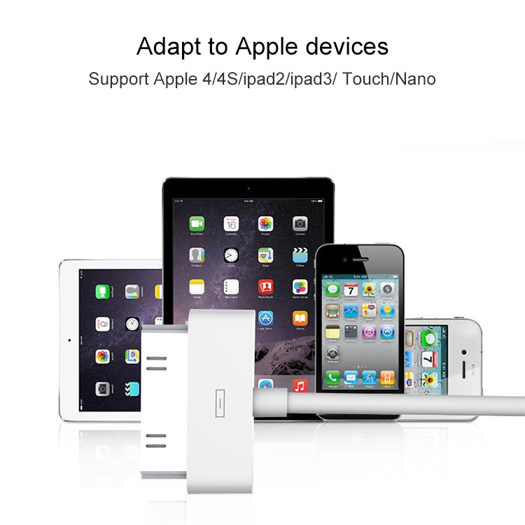 2m 30 Pin Daten-Synchronisationskabel für iPhone 4 & 4S, iPhone 3GS / 3G, iPad 3 / iPad 2 / iPad