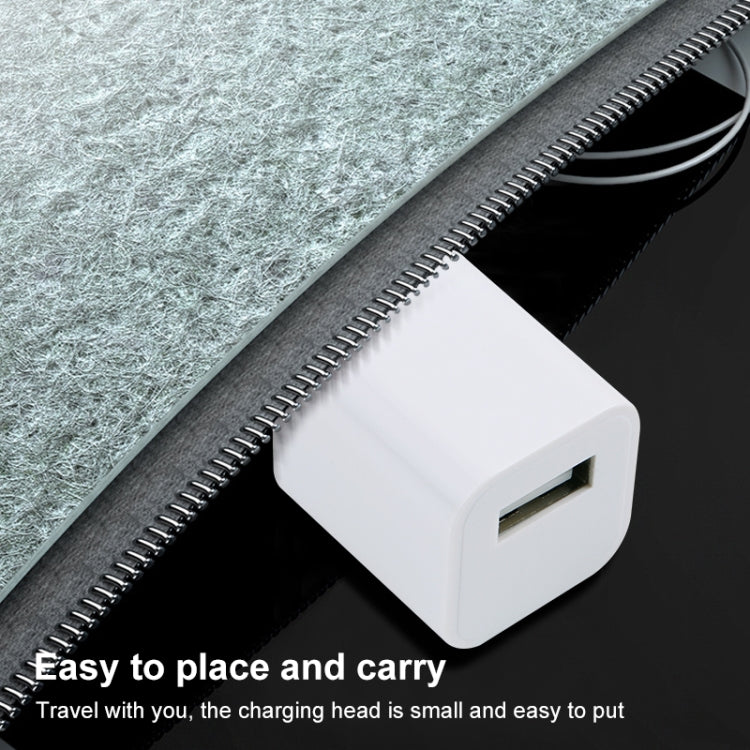 A2165 5V 1A Einzel-USB-Mini-Reiseladegerät, US-Stecker, EU-Stecker