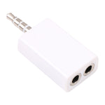 3,5mm Kopfhörer-Splitter-Adapter, kompatibel mit Telefonen, Tablets, Kopfhörern, MP3-Player, Auto-/Heim-Stereo & mehr