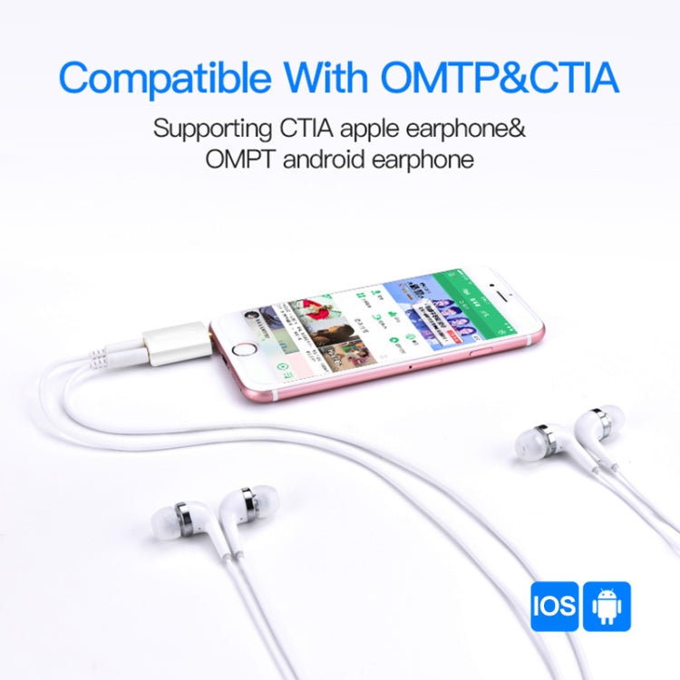 3,5mm Kopfhörer-Splitter-Adapter, kompatibel mit Telefonen, Tablets, Kopfhörern, MP3-Player, Auto-/Heim-Stereo & mehr