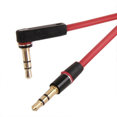 1,2m Aux-Audiokabel 3,5mm Winkel Stecker zu geradem Stecker, kompatibel mit Telefonen, Tablets, Kopfhörern, MP3-Player, Auto-/Heim-Stereo & mehr