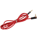 1,2m Aux-Audiokabel 3,5mm Winkel Stecker zu geradem Stecker, kompatibel mit Telefonen, Tablets, Kopfhörern, MP3-Player, Auto-/Heim-Stereo & mehr