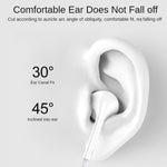 3,5mm Stereo-Elektroplattiertes Drahtsteuerungs-Ohrhörer für Android-Telefone / PC / MP3-Player / Laptops