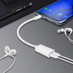 Stereo-Audio-Aux-Kabel 3,5 mm Stecker auf 2 Buchsen Splitter-Adapter, Kompatibel mit Telefonen, Tablets, Kopfhörern, MP3-Player, Auto-/Heimstereoanlagen u. v. m.