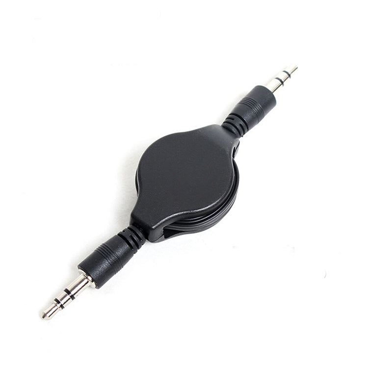 3,5 mm einziehbares Aux-Audiokabel, kompatibel mit Telefonen, Tablets, Kopfhörern, MP3-Player, Auto-/Heim-Stereoanlage & mehr, Länge: 11 cm bis 80 cm
