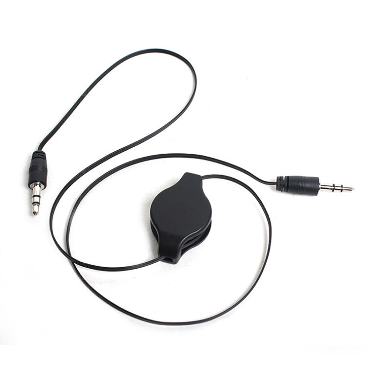 3,5 mm einziehbares Aux-Audiokabel, kompatibel mit Telefonen, Tablets, Kopfhörern, MP3-Player, Auto-/Heim-Stereoanlage & mehr, Länge: 11 cm bis 80 cm