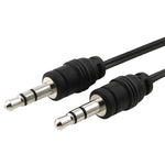 3,5 mm einziehbares Aux-Audiokabel, kompatibel mit Telefonen, Tablets, Kopfhörern, MP3-Player, Auto-/Heim-Stereoanlage & mehr, Länge: 11 cm bis 80 cm