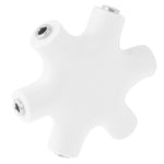 6-fach Audio-Splitter Kopfhöreranschluss mit 3,5 mm Audiokabel, kompatibel mit Telefonen, Tablets, Kopfhörern, MP3-Player, Auto-/Heim-Stereoanlage & mehr