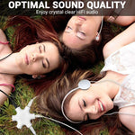 6-fach Audio-Splitter Kopfhöreranschluss mit 3,5 mm Audiokabel, kompatibel mit Telefonen, Tablets, Kopfhörern, MP3-Player, Auto-/Heim-Stereoanlage & mehr