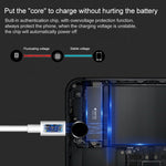 USB to 8 Pin Synchronous Data Charging Cable, Cable Length: 1m, 1m, 3m