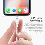 USB zu 8 Pin Synchrones Daten-Ladekabel, Kabellänge: 1m, 3m