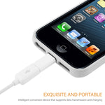 Micro 5-Pin USB auf 8-Pin Lade- & Datenadapter, Micro 5-Pin USB