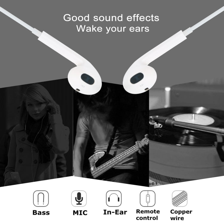 3,5 mm kabelgebundener Kopfhörer für Android-Telefone / PC / MP3-Player / Laptops, Kabellänge: 1,2 m