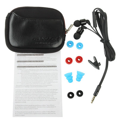 Awei ES600i Nudel-Stil 3,5 mm Universal-Headset mit Lautsprechersteuerung & Mikrofon für iPhone / iPad / iPod touch, Galaxy SIV / SIII / Note II / Premier, Nokia Lumia Serie, LG Optimus Serie, HTC / Motorola / Sony Xperia Serie usw.