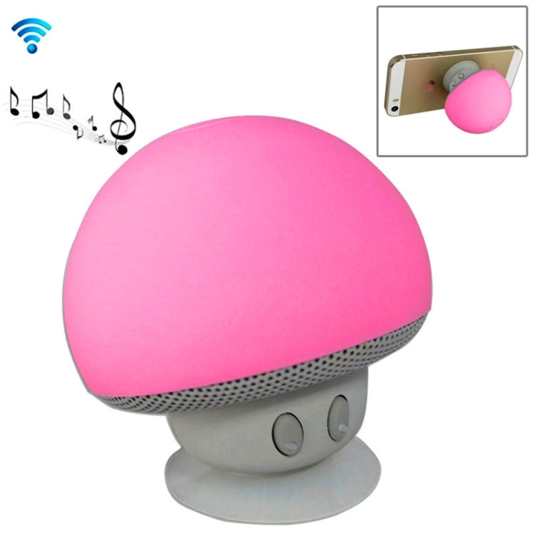 Pilzform-Bluetooth-Lautsprecher mit Saugnapfhalterung