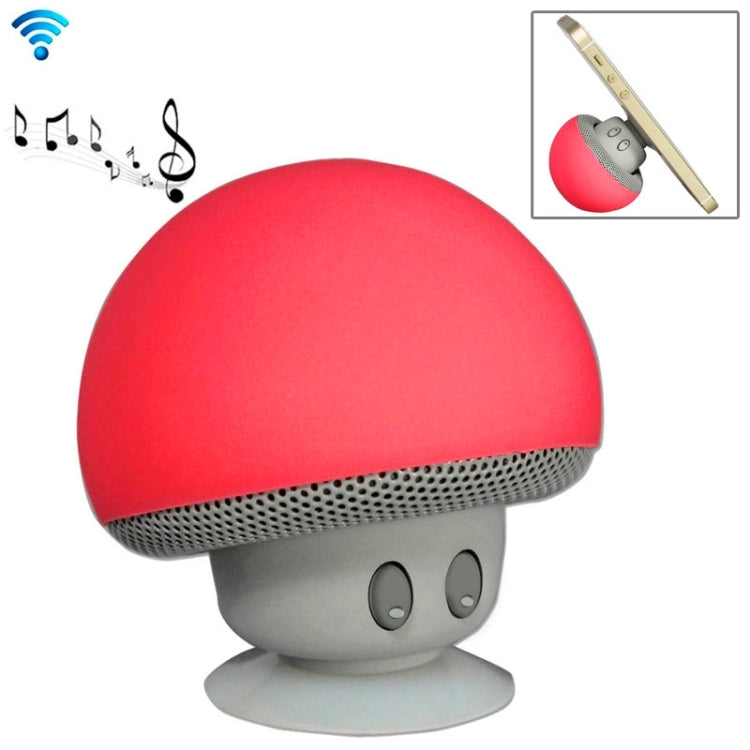 Pilzform-Bluetooth-Lautsprecher mit Saugnapfhalterung