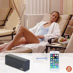YM-308 Tragbarer, wiederaufladbarer NFC-Bluetooth-Lautsprecher, unterstützt TF-Karte