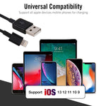 8-Pin-auf-USB 2.0 Daten-/Ladekabel, Kabellänge: 20cm