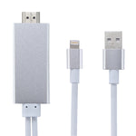 8-Pin zu HDMI HDTV Adapterkabel mit USB Ladekabel