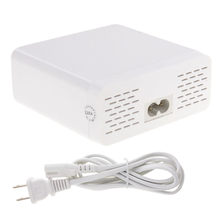 WLX-899 30W USB-Ladegerät 5V 6A Ausgang 3,5A Max Hochgeschwindigkeits 6-Port USB-Ladegerät mit Digitalanzeige & 1,5m Kabel, WLX-899